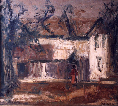 Radenko Misevic - Pejsaz - ulje